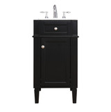 Plumbing Bath Chests/Vanities by Elegant Lighting ( 173 | VF12518BK Park Avenue ) 
