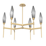Mid. Chandeliers Glass Up by Hammerton Studio ( 404 | CHB0050-37-GB-CS-001-L1 Rock Crystal ) 