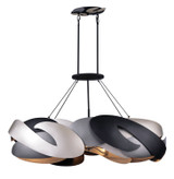 Large Chandeliers Metal Shade by George Kovacs ( 42 | P1335-780 Metalo Misto ) 