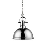 Pendants Metal Shade by Golden ( 62 | 3602-L CH-CH Duncan ) 