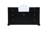 Plumbing Bath Chests/Vanities by Elegant Lighting ( 173 | VF60260BK Franklin ) 