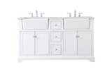 Plumbing Bath Chests/Vanities by Elegant Lighting ( 173 | VF60260DWH Franklin ) 