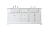 Plumbing Bath Chests/Vanities by Elegant Lighting ( 173 | VF60272DWH Franklin ) 