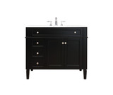 Plumbing Bath Chests/Vanities by Elegant Lighting ( 173 | VF12540BK Park Avenue ) 