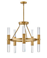 Mid. Chandeliers Glass Up by Fredrick Ramond ( 138 | FR30604HBR Cecily ) 