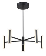 Mid. Chandeliers Glass Up by George Kovacs ( 42 | P1415-66A-L Edge ) 