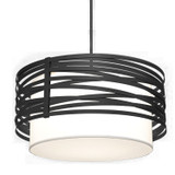 Pendants Drum Shade by Hammerton Studio ( 404 | CHB0013-24-GP-SH-001-E2 Tempest ) 