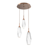 Mini Pendants 3 Light Cluster by Hammerton Studio ( 404 | CHB0049-03-BB-RC-C01-L3 Aalto ) 