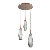 Mini Pendants 3 Light Cluster by Hammerton Studio ( 404 | CHB0049-03-BB-RS-C01-L1 Aalto ) 