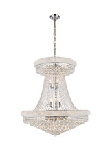 Large Chandeliers Glass Shade by Elegant Lighting ( 173 | V1800G36SC/RC Primo ) 