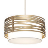 Pendants Drum Shade by Hammerton Studio ( 404 | CHB0013-24-NB-SH-001-E2 Tempest ) 