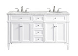 Plumbing Bath Chests/Vanities by Elegant Lighting ( 173 | VF12560DWH Park Avenue ) 