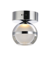 Flush Mounts Glass Down by ET2 ( 86 | E24590-93PC Swank ) 