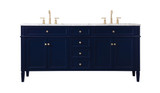 Plumbing Bath Chests/Vanities by Elegant Lighting ( 173 | VF12572DBL Park Avenue ) 