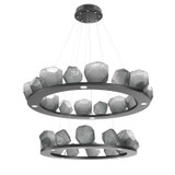 Large Chandeliers Ring/Halo by Hammerton Studio ( 404 | CHB0039-2B-MB-S-CA1-L3 Gem ) 