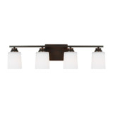 Bathroom Fixtures Four Lights by Generation Lighting ( 1 | 4420904-710 Vinton ) 