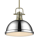 Pendants Metal Shade by Golden ( 62 | 3604-L AB-CH Duncan ) 