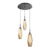 Mini Pendants 3 Light Cluster by Hammerton Studio ( 404 | CHB0049-03-MB-RB-C01-L3 Aalto ) 