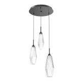 Mini Pendants 3 Light Cluster by Hammerton Studio ( 404 | CHB0049-03-MB-RC-C01-L1 Aalto ) 