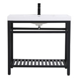 Plumbing Bath Chests/Vanities by Elegant Lighting ( 173 | VF14036BK Raya ) 
