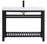 Plumbing Bath Chests/Vanities by Elegant Lighting ( 173 | VF14042BK Raya ) 