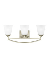 Bathroom Fixtures Three Lights by Generation Lighting ( 1 | 4424503EN3-962 Hanford ) 