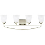 Bathroom Fixtures Four Lights by Generation Lighting ( 1 | 4424504EN3-962 Hanford ) 