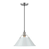Pendants Metal Shade by Golden ( 62 | 3306-L PW-DB Orwell ) 