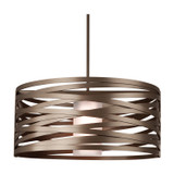 Pendants Drum Shade by Hammerton Studio ( 404 | CHB0013-36-GB-F-001-L3 Tempest ) 