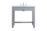 Plumbing Bath Chests/Vanities by Elegant Lighting ( 173 | VF14836GR Hudson ) 