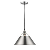 Pendants Metal Shade by Golden ( 62 | 3306-L PW-PW Orwell ) 