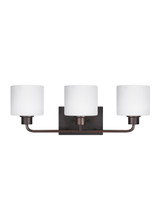 Bathroom Fixtures Three Lights by Generation Lighting ( 1 | 4428803-710 Canfield ) 