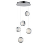 Mini Chandeliers Multi-Port/Cascade by ET2 ( 86 | E24695-75PC Pulse ) 
