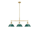 Linear/Island 3 Light Bar by Golden ( 62 | 3306-LP BCB-GN Orwell ) 