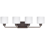 Bathroom Fixtures Four Lights by Generation Lighting ( 1 | 4428804EN3-710 Canfield ) 