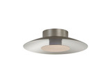 Flush Mounts Metal Shade by Golden ( 62 | 6400-FM12 SAN-FRG Luma ) 