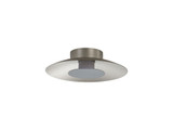 Flush Mounts Metal Shade by Golden ( 62 | 6400-FM12 SAN-GRA Luma ) 