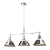 Linear/Island 3 Light Bar by Golden ( 62 | 3306-LP CH-CH Orwell ) 