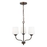Mini Chandeliers Glass Shade by Generation Lighting ( 1 | 3102803EN3-710 Windom ) 