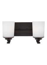 Bathroom Fixtures Two Lights by Generation Lighting ( 1 | 4430702EN3-710 Kemal ) 