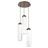 Mini Pendants 3 Light Cluster by Hammerton Studio ( 404 | CHB0056-03-FB-LC-C01-L3 Ledgestone ) 