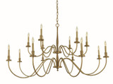 Large Chandeliers Candle by Framburg ( 8 | 5788 BR Matera ) 