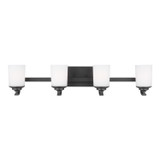 Bathroom Fixtures Four Lights by Generation Lighting ( 1 | 4430704-112 Kemal ) 