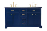 Plumbing Bath Chests/Vanities by Elegant Lighting ( 173 | VF15060DBL Americana ) 