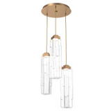 Mini Pendants 3 Light Cluster by Hammerton Studio ( 404 | CHB0056-03-NB-LC-C01-L3 Ledgestone ) 