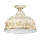 Semi-Flush Mts. Glass Down by Golden ( 62 | 0806-SF AI Keating ) 