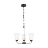 Mini Chandeliers Glass Shade by Generation Lighting ( 1 | 3115203EN3-710 Kerrville ) 