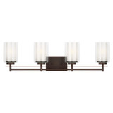 Bathroom Fixtures Four Lights by Generation Lighting ( 1 | 4437304-710 Elmwood Park ) 
