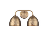 Bathroom Fixtures Two Lights by Golden ( 62 | 6950-BA2 MBS-MBS Shepard ) 
