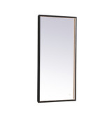 Mirrors Electric by Elegant Lighting ( 173 | MRE61836BK Pier ) 